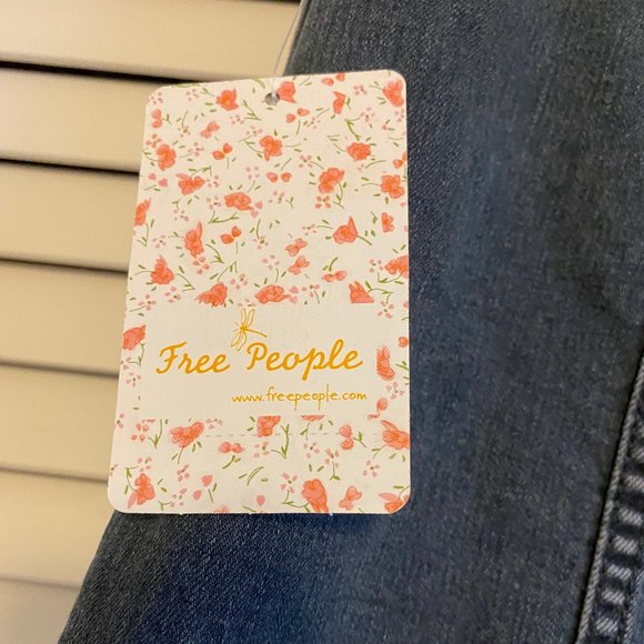 Free People Modern Femme Denim Stretch Skirt - 12 - Picture 6 of 8